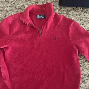 Ralph Lauren Polo quarter zip long sleeve pullover